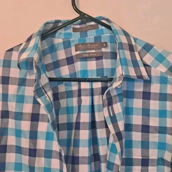 Daniel Cremieux Button Down Short Sleeve Shirt Size Medium EUC - Picture 2 of 7